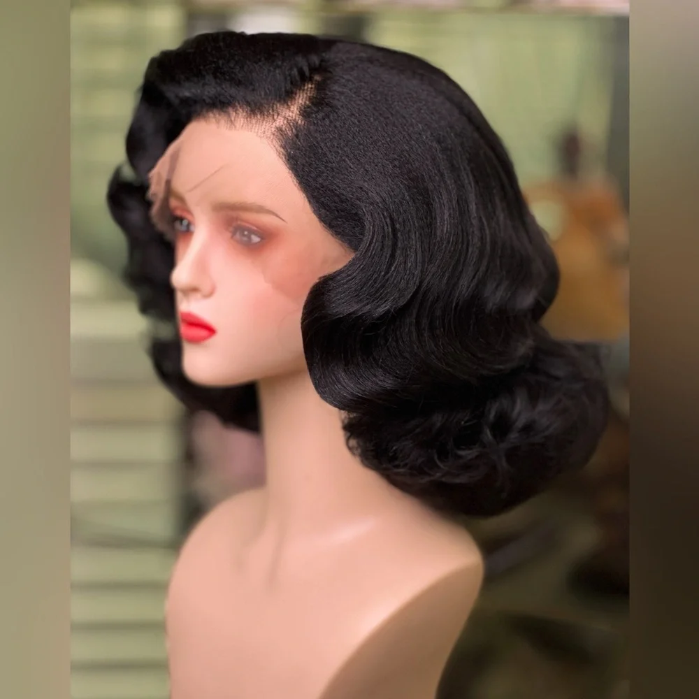 Femme Fatale Black Lacefront Wig - Picture 3 of 4